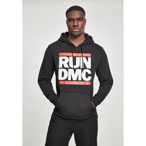 Run DMC Logo Hoody Black