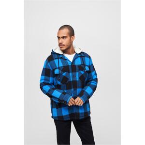 Hooded lumberjack black/blue