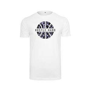 Hustle Hard Tee White