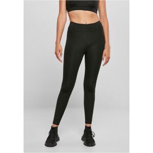 Women's recycled high-waisted leggings black