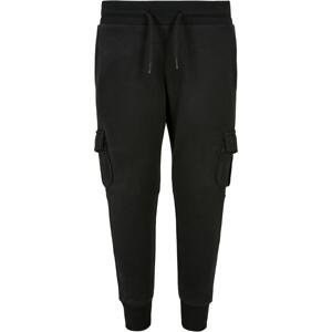 Fitted Cargo Boys' Sweatpants - Black