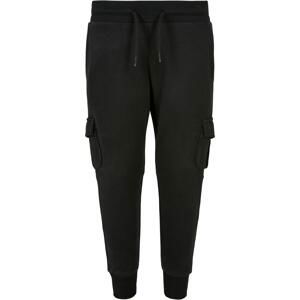 Fitted Cargo Boys' Sweatpants - Black