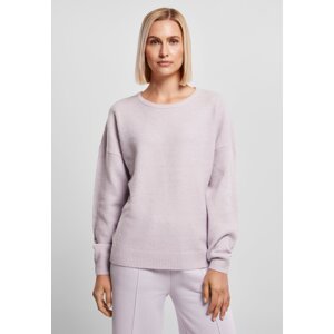 Women's fluffy sweater - lilac