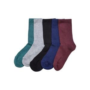 Sports Kids Socks 5-Pack Winter Color