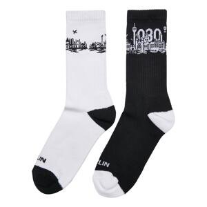 Socks Major City 030 2-Pack Black/White