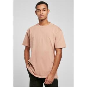 Heavy oversized t-shirt amber color
