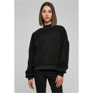 Women's Sherpa sweater - black