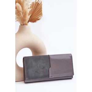 Women's Wallet with Magnet Grey Harmale