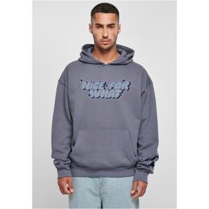 Men's Sweatshirt Nice For What ultra Heavy Oversize Hoodie - Blue