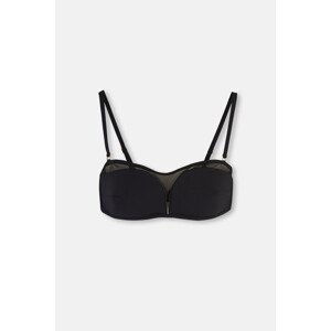 Dagi Black Strapless Bra