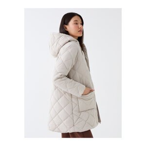 LC Waikiki Hooded Quilted Oversize Women's Puffer Coat