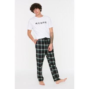 Pánske pyžamové nohavice Trendyol Checkered