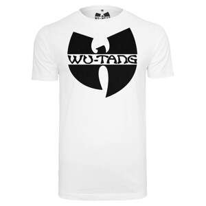 White T-shirt with Wu-Wear logo