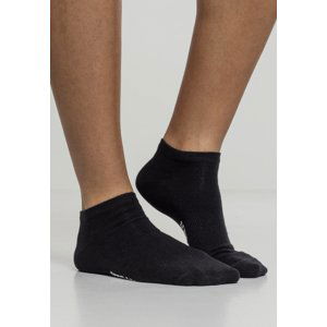 Logo No Show Socks 5-Pack Black