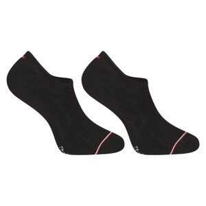 2PACK Men's Socks Tommy Hilfiger Extra Low Black