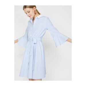 Koton Dress - Námornícka modrá - Košeľové šaty