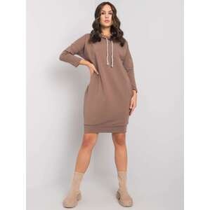 Brown cotton dress by Paulie