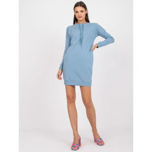 Basic dusty blue sports dress