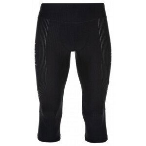 Men's Running Leggings 3/4 KILPI TERRY-M BLACK