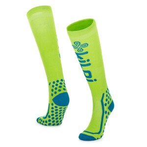 Unisex running socks KILPI COMPRESS-U light green