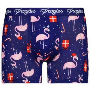 Pánske boxerky Flamingo Frogies Christmas