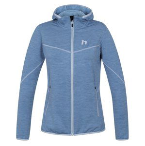 Women's hoodie Hannah DAGNYS HOODY alaskan blue mel