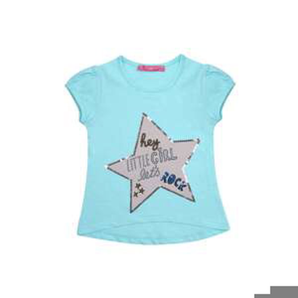 T-shirt with mint star