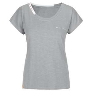 Women's cotton T-shirt KILPI ROISIN-W light gray