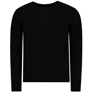 Trendyol Black Men's Fitted Tight fit Crew Neck Basic Sweater
