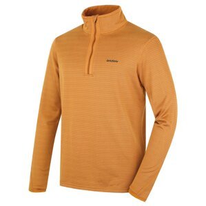 Men's sweatshirt with turtleneck HUSKY Artic M mustard