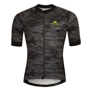 Men's cycling jersey ALPINE PRO BERESS dk. True Gray variant PA