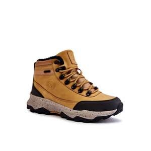 Men's insulated trekking shoes Cross Jeans KK1R4026C Camel