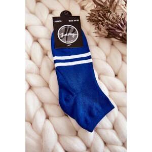 Women's Cotton Ankle Socks Blue
