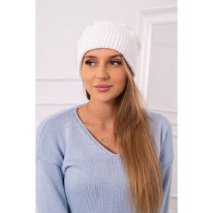 Women's cap Leonia K342 white