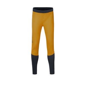 Men's multifunctional sports pants Hannah NORDIC PANTS golden yellow/anthracite