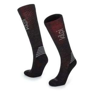 Ski socks KILPI PEROSA-U black/red