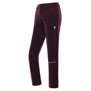 Kids softshell pants ALPINE PRO SHINARO winter bloom