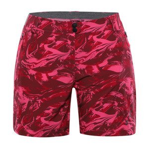 Women's quick-drying shorts ALPINE PRO ZAMBA neon knockout pink