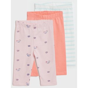 GAP Kids Leggings with Pattern, 3pcs - Girls