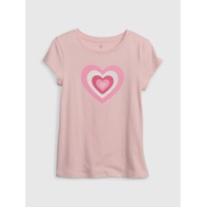 GAP Children's T-shirt heart - Girls