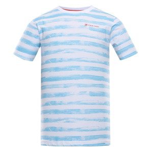 Men's cotton T-shirt ALPINE PRO WATER ethereal blue