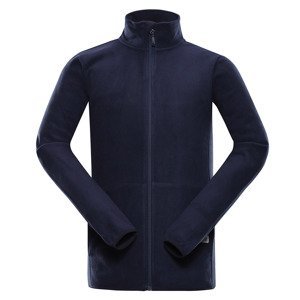 Men's fleece sweatshirt ALPINE PRO GARIM mood indigo