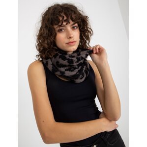 Lady's Patterned Tunnel Scarf - Multicolored