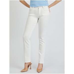Orsay Biele ženy Straight Fit džínsy - ženy