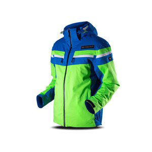 Jacket Trimm M FUSION signal green/jeans blue/white