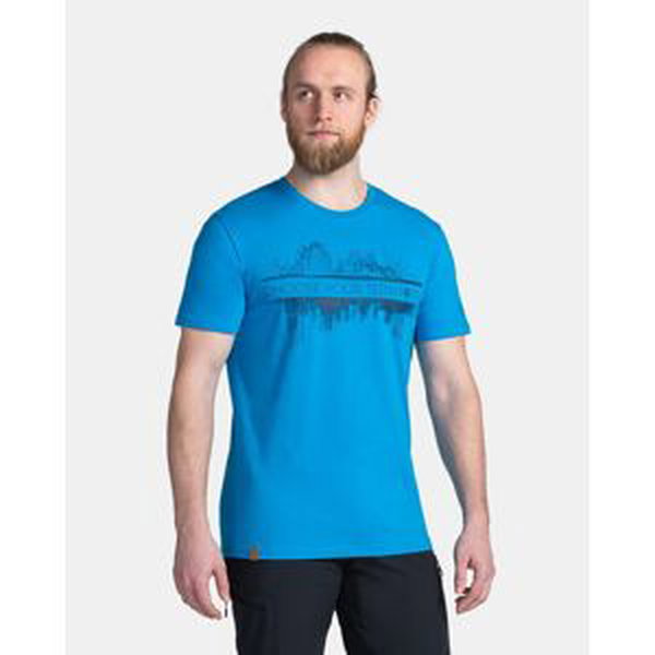 Men's cotton T-shirt KILPI CHOOSE-M Blue
