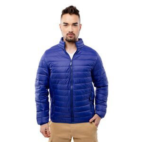 Man Quilted Jacket GLANO - navy