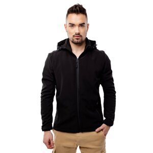 Men's Hooded Jacket GLANO - Black