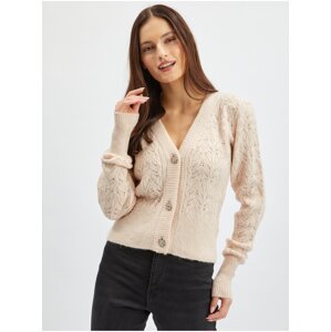 Orsay Beige Ladies Cardigan - Women