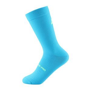 Socks with antibacterial treatment ALPINE PRO COLO neon atomic blue